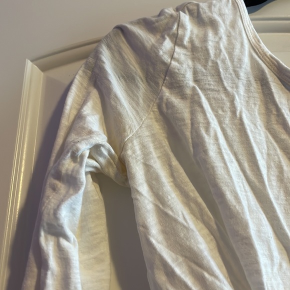 Express White Long-sleeves Crop Top - Picture 5 of 7